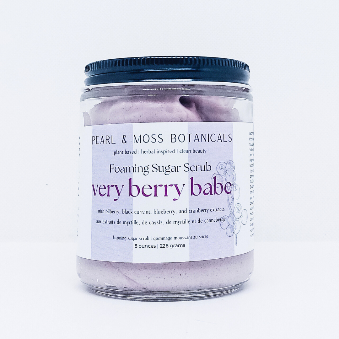Foaming Sugar Scrub Very Berry Babe
