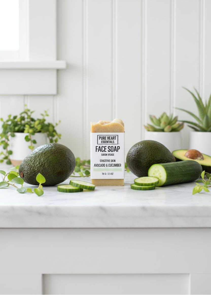 Avocado Cucumber Face Soap