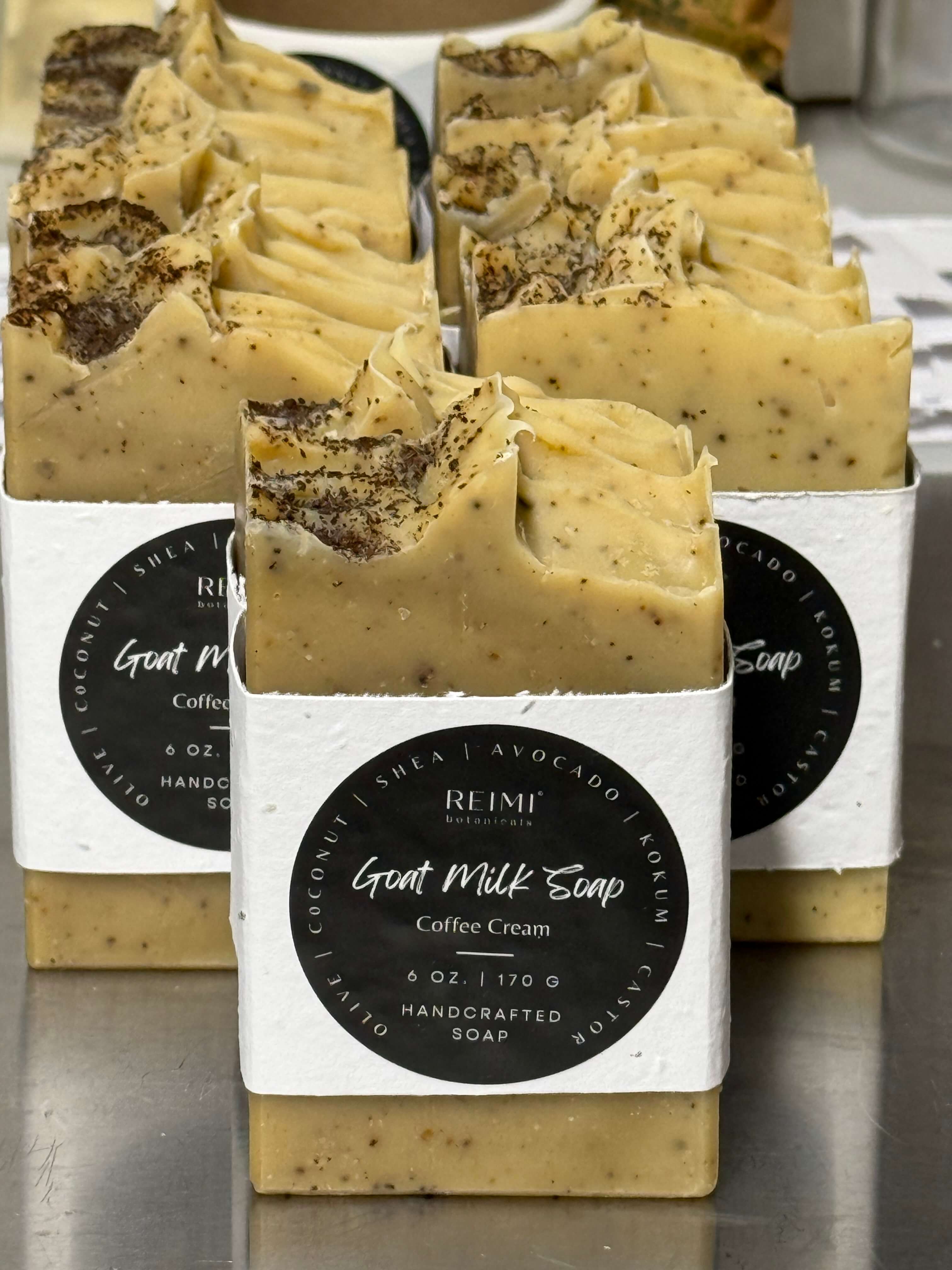 Goat Milk Coffee Cream Bar Soap