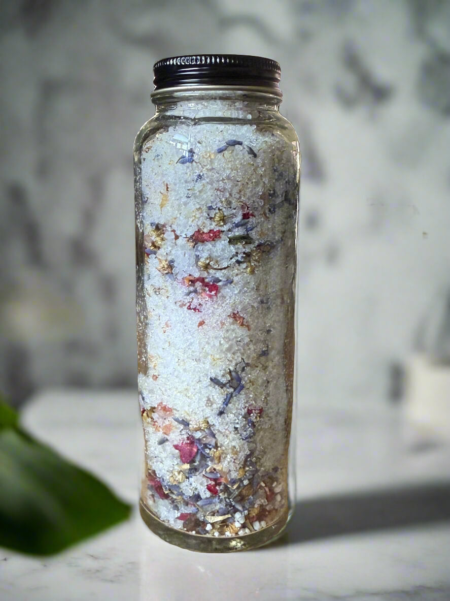 Lavender Rose Salt Bath Soak