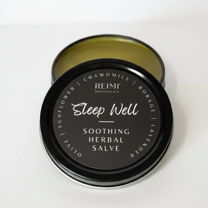 Sleep Well Organic Beeswax Herbal Salve